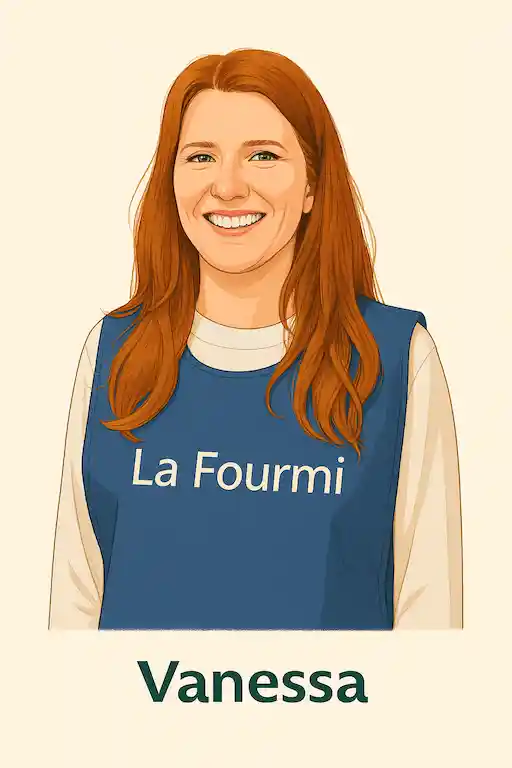 Femme de ménage Vanessa – nouvelle recrue La Fourmi au Luxembourg